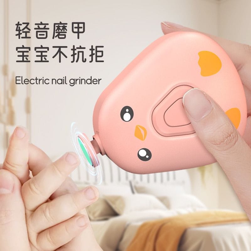 Premium Baby Electric Nail Trimmer & Grinder (Safe & Silent)